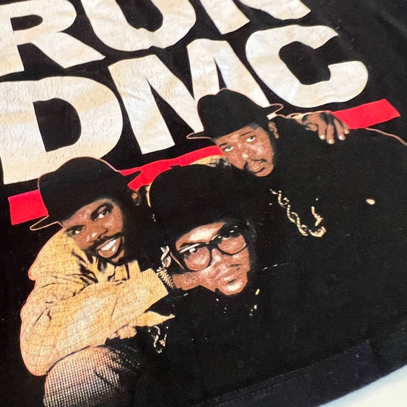 Vintage Cropped RUN DMC Top - Picture 4 of 4